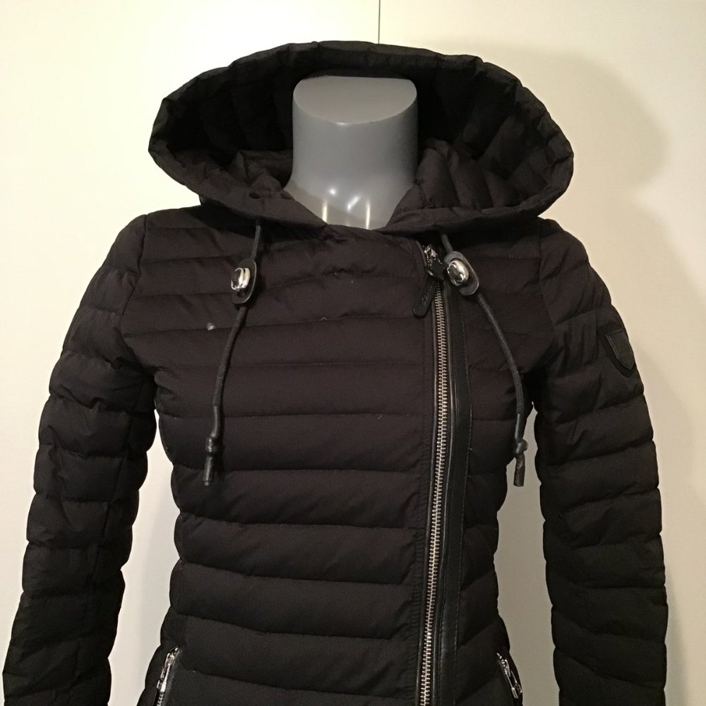 Atelier Noir Ladies Duck Down Hooded Jacket Size XS - Picture 2 of 16